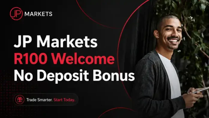 JP Markets R100 Welcome No Deposit Bonus