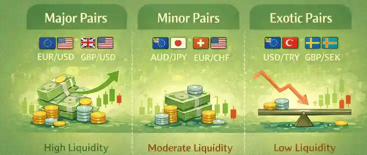 Liquidity and Currency Pairs