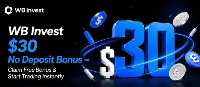 WB Invest $30 No Deposit Bonus