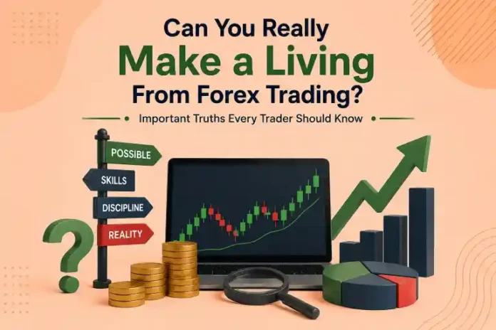 Can You Really Make a Living From Forex Trading - Important Truths Every Trader Should Know