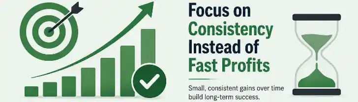 Focus on Consistency Instead of Fast Profits