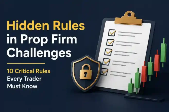 Hidden rules in prop firm challenges