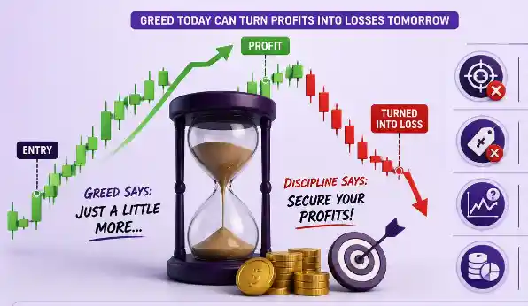 Holding Winning Trades Too Long
