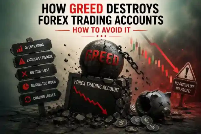 How Greed Destroys Forex Trading Accounts