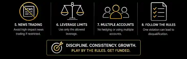 Key Prop Firm Rules Every Trader Must Know