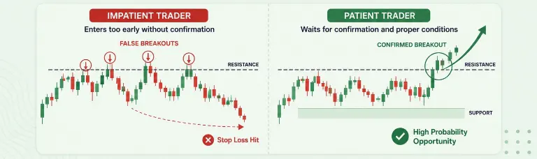 The Role of Patience in Breakout Trading