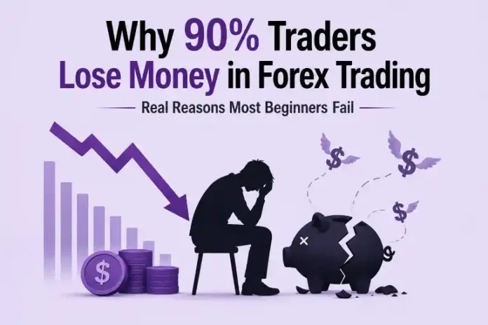 Why 90% Traders Lose Money in Forex Trading