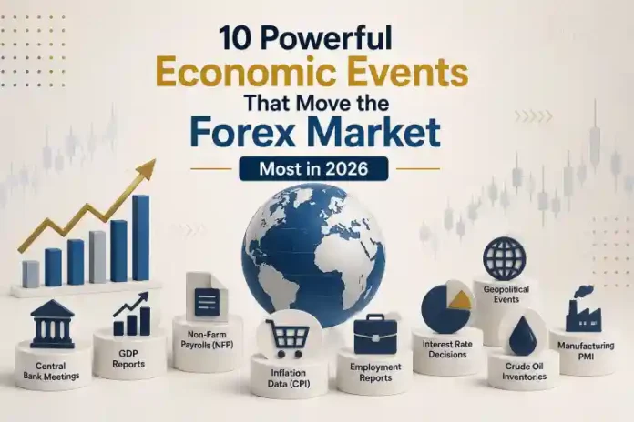 Economic Events That Move the Forex Market in 2026 and Impact Currency Trading