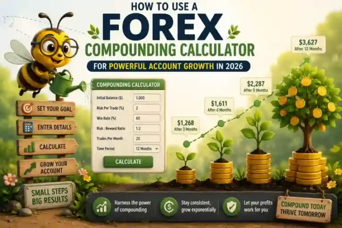 How to Use a Forex Compounding Calculator | for Powerful Account Growth in 2026