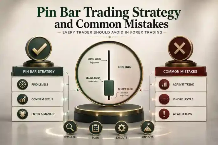 Pin Bar Trading Strategy and Common Mistakes - Every Trader Should Avoid in Forex Trading