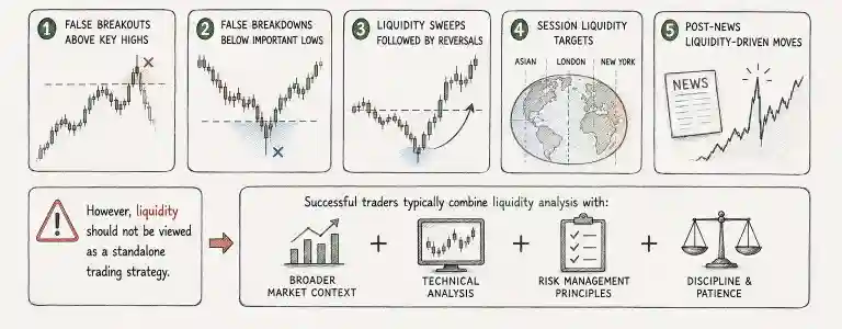 Practical Trading Opportunities Created by Liquidity