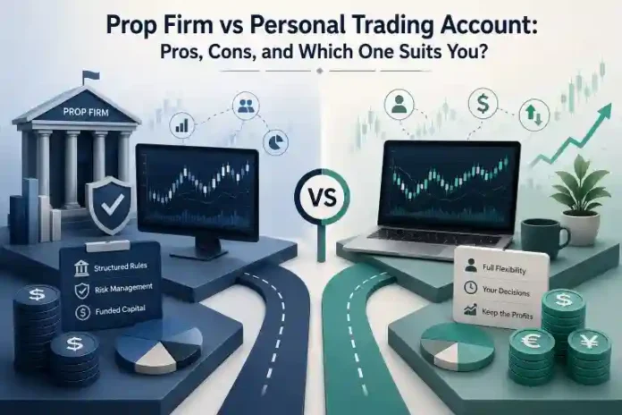 Prop Firm vs Personal Trading Account: Pros, Cons, and Which One Suits You?