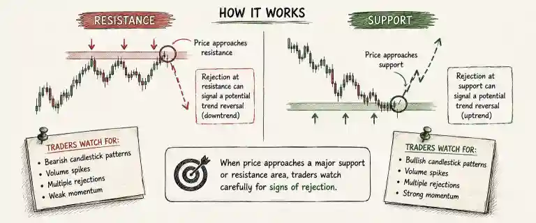 The Role of Support and Resistance in Reversal Trading