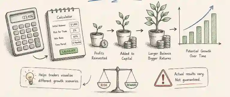 What Is a Forex Compounding Calculator