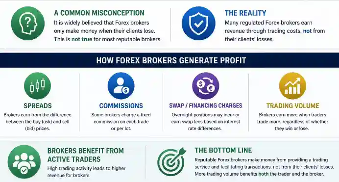 Can Forex Brokers Profit When Traders Win
