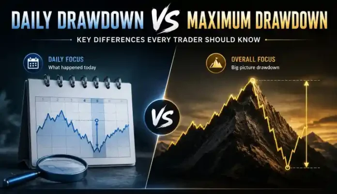 Daily Drawdown vs Maximum Drawdown - Key Differences Every Trader Should Know