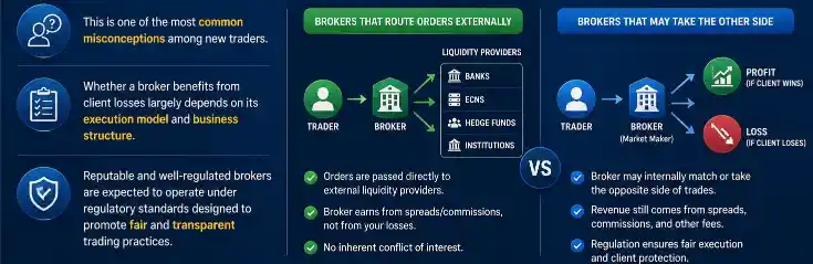 Do Forex Brokers Trade Against Their Clients