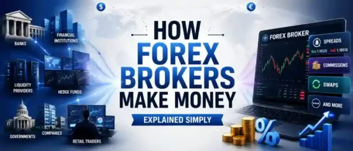 How Forex Brokers Make Money Explained Simply - Spreads, Commissions, Swaps, and More
