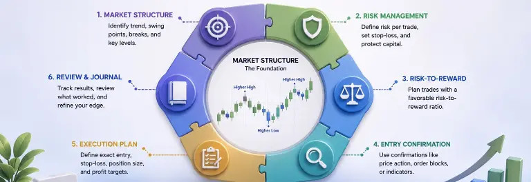 How Market Structure Fits Into a Complete Trading Plan