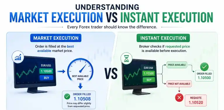 Understanding Market Execution vs Instant Execution