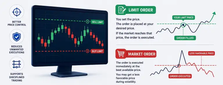 Use Limit Orders When Suitable