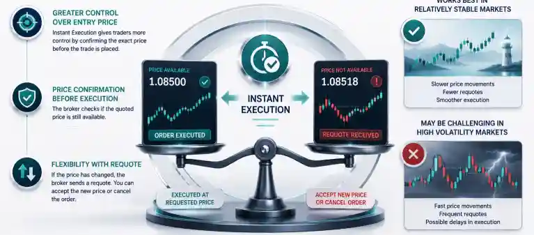 When Instant Execution May Be More Suitable