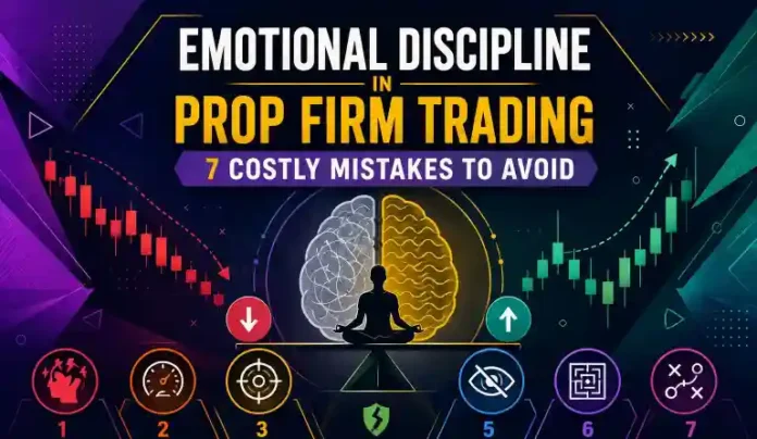 Emotional Discipline in Prop Firm Trading - 7 Costly Mistakes to Avoid