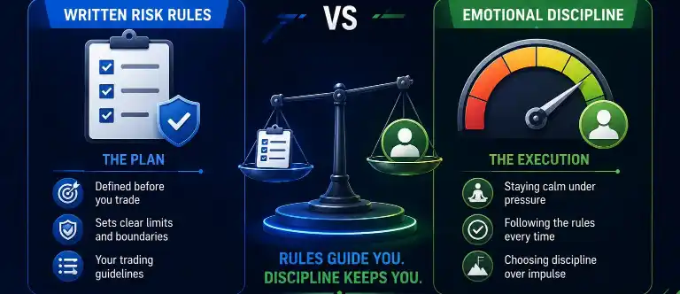 How Emotional Discipline Compares to Written Risk Rules