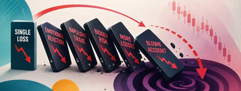 How Revenge Trading Compounds a Single Loss