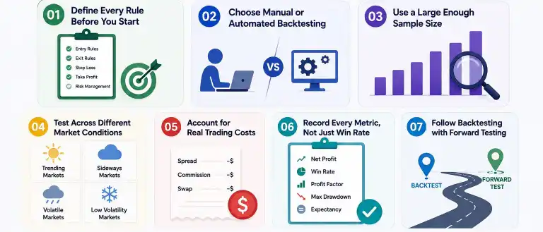 Proven Steps for How to Backtest a Forex Strategy Properly