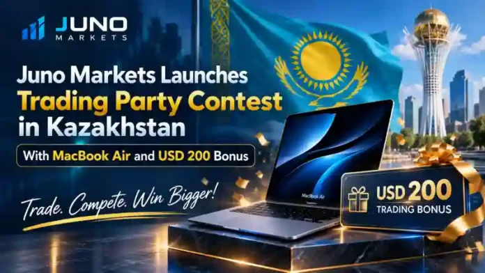 Juno Markets Trading Party Contest – Win MacBook Air & $200